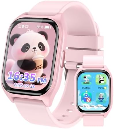 Kids Smart Watch - Kids Fitness Activity Tracker Watch Pedometer Sleep Monitor 18 Sport Modes Alarm Clock Calories Counter Gifts Toys for Boys Girls 4 5 6 7 8+