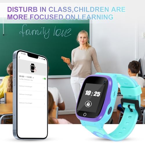 Kids Smart Watch LBS Tracker Smartwatches For Children Kids With SOS Anti-Lost Math Game Call Camera Touch Screen Game Alarm For Boys And Girls