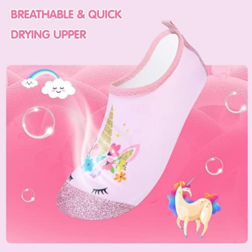 Kids Swim Water Shoes Toddlers Baby Aqua Socks Quick Dry Pool Beach Barefoot For Boys Girls Children