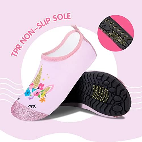 Kids Swim Water Shoes Toddlers Baby Aqua Socks Quick Dry Pool Beach Barefoot For Boys Girls Children