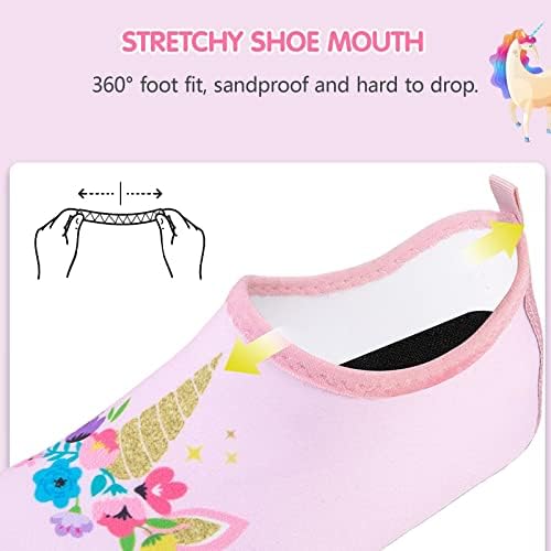 Kids Swim Water Shoes Toddlers Baby Aqua Socks Quick Dry Pool Beach Barefoot For Boys Girls Children