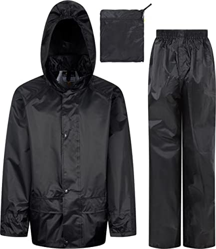 Kids Waterproof Jacket And Trouser Suit Set Boys Or Girls