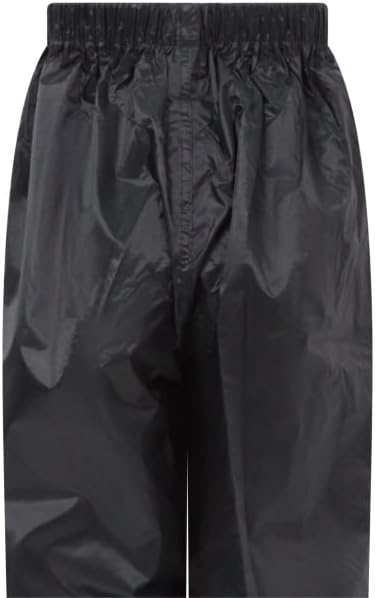 Kids Waterproof Rain Over Trousers Childrens Childs Boys And Girls Rainwear