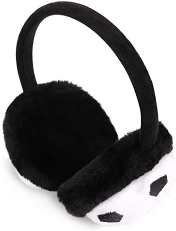 Kids Winter Furry Earmuffs Plush Football Pattern Ear Warmer Cold Weather Warm Outdoor Activities Earflap Ear Protector For Boys Girls Baby Toddlers World Cup Soccer Event Football Party Accessories