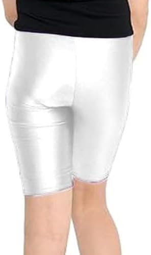 KIKFIT Girls Cycling Shorts – Kids Stretchy Gym Dance PE Shorts Breathable Sports Activewear For School Summer Gymnastics Ages 5–14