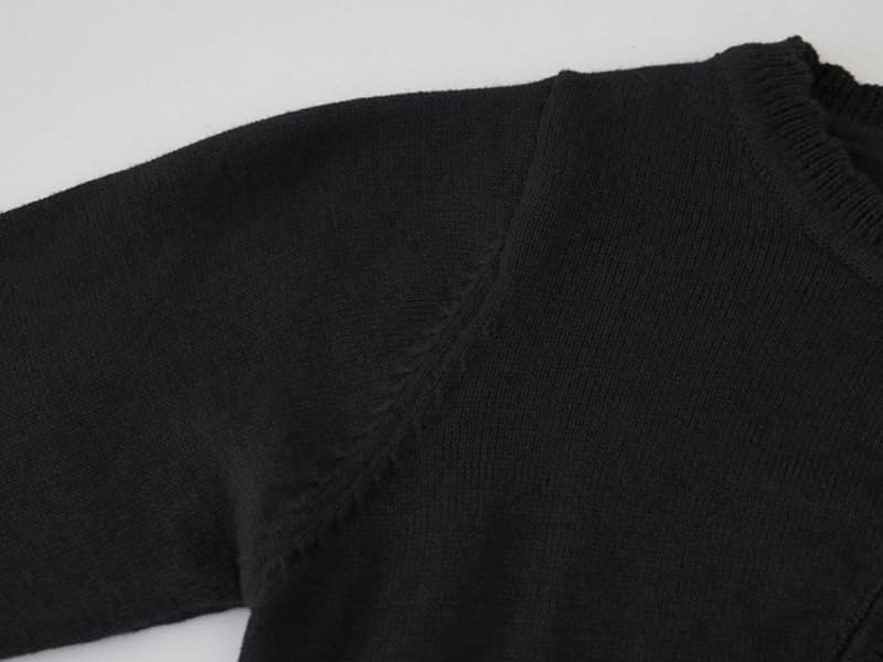 KISLOVE Girls Cardigan Knitted Long Sleeve Shrug Cotton One-Button Bolero Sweatshirt Wedding Party Dress Coat Knitwear For 1-14 Years