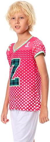 KoleGoe Zed Costume For Boys From Zombies Zed Costume Toddler Halloween Seabrook Football Jersey