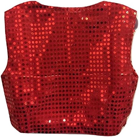 L&L® Unisex Sequin Vest Waistcoat Dance Party Show Costume Boys & Girls UK