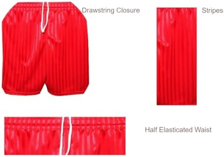 L S U Boys PE Shorts Football Sports Gym Activewear Summer School Shorts Stripe Shadow