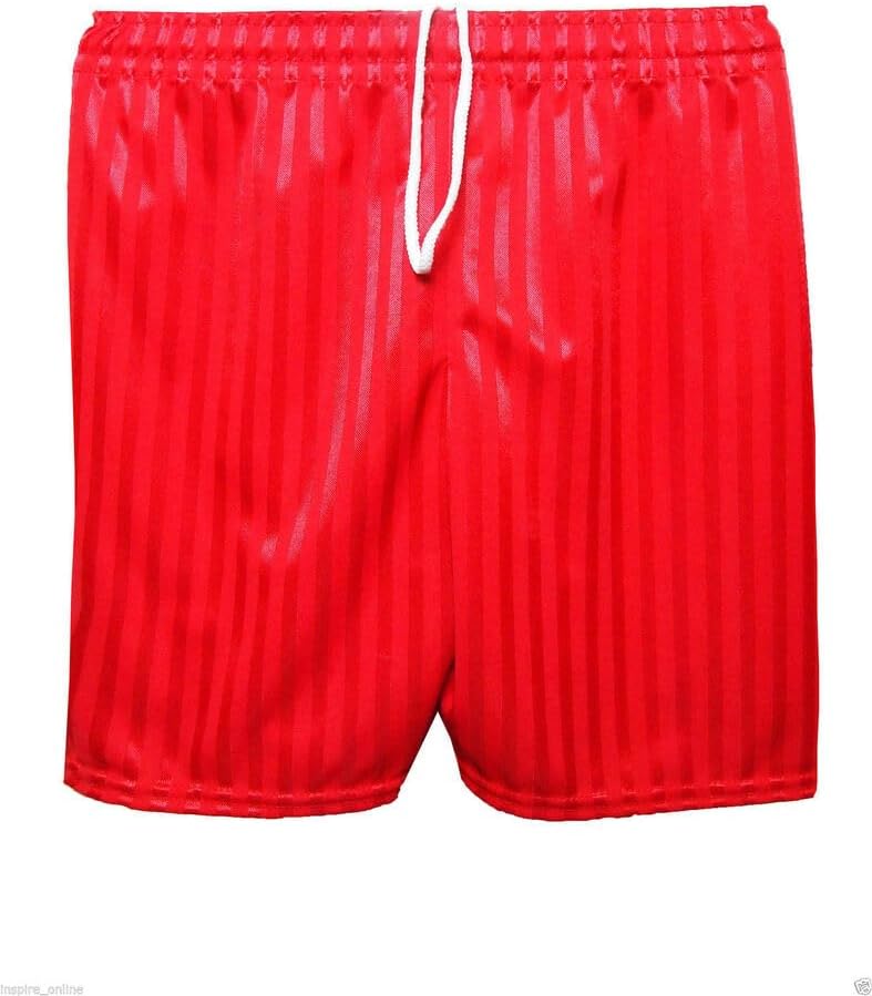 L S U Boys PE Shorts Football Sports Gym Activewear Summer School Shorts Stripe Shadow