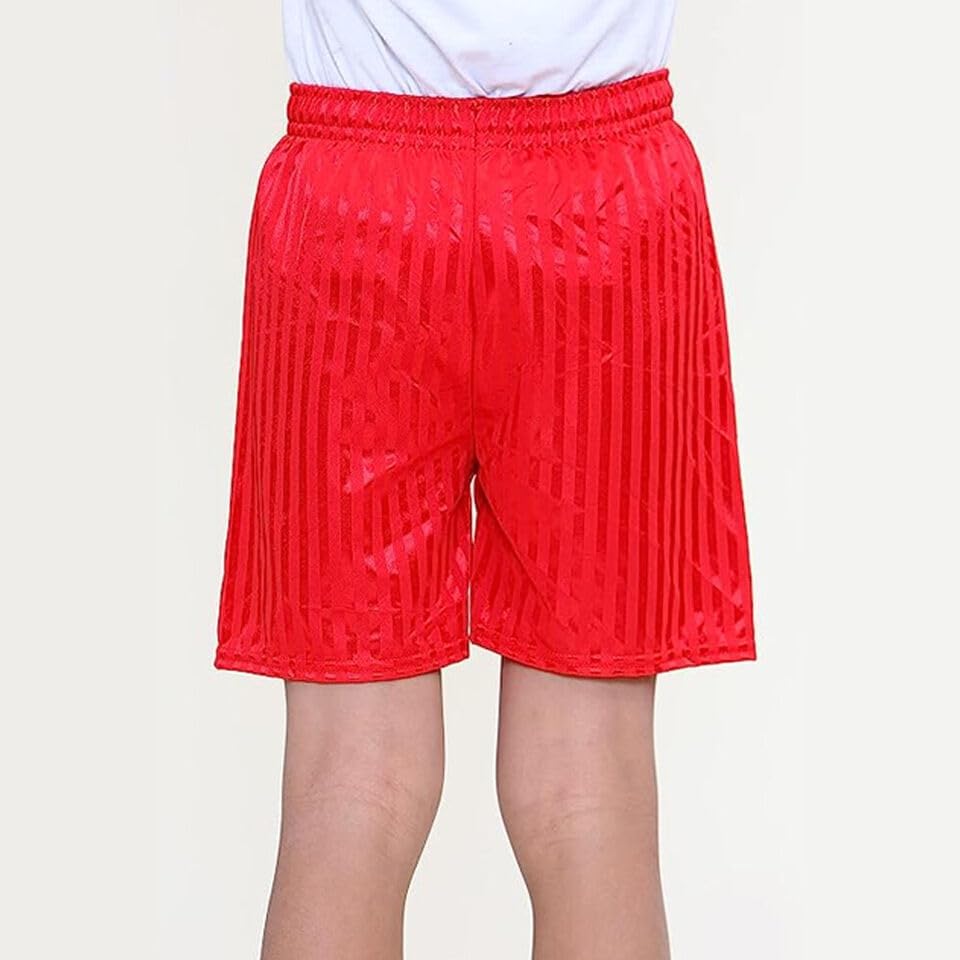 L S U Boys PE Shorts Football Sports Gym Activewear Summer School Shorts Stripe Shadow