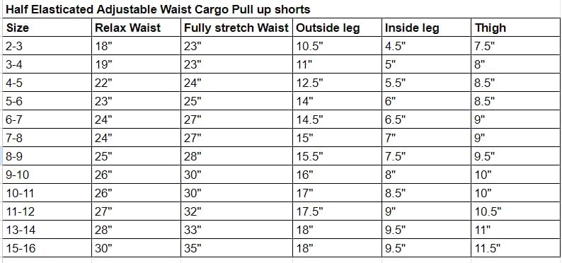 L S U Boys Pull Up School Shorts Grey Black Adjustable Waist With Extra Pockets