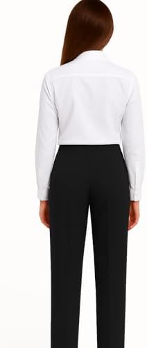 L S U Girls Adjustable Waist School Trouser Comfortable Everyday Pants