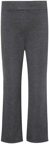 L S U Girls Jersey Pull UP School Trousers Full Elasticated Waist Band Age 2 to 17