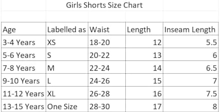 L S U Girls Kids Cycling Shorts Unisex Boys Girls Plain Sports Dance School P.E Gym Stretchable Breathable Summer Shorts