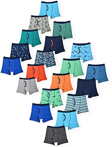 Label Cutters Boys 10 Pack Boxer Briefs 10 12 14 16 18 Years Regular & Husky Premium Underwear