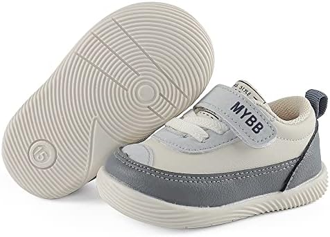 LACOFIA Baby Shoes Infant Toddler Boys Girls Trainers Non-Slip Rubber Sole First Walking Shoes Sneakers