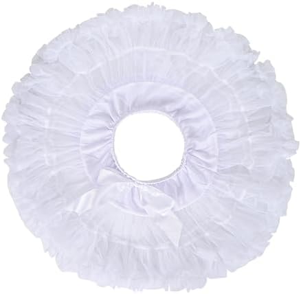 LACOFIA Girl's Tutu Skirt Toddler Ruffle Layered Tulle Skirt Princess Tutu Pettiskirt Party Dance Bubble Mini Skirt (0-10 Years)