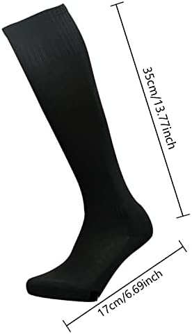 Lanjue 3 Pairs Kids Football Socks Black Boys Football Socks Long Tube Children Soccer Socks Hockey Socks Rugby Socks For Sport Training