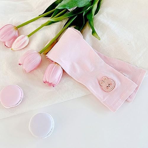 LEADSDGE 2Pcs Kids Arm Sleeves Sun Cooling Protective Sleeves Anti-Slip Ice Silk Arm Covers For Boys And Girls