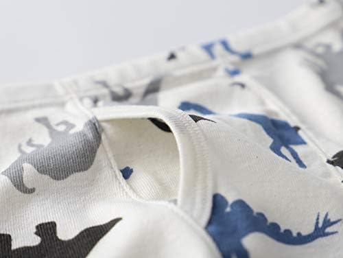 LeQeZe Boys Boxer Shorts 6-Pack - 100% Cotton Breathable Underwear For Kids Age 2-9 Years Soft Comfort Fit For Daily Wear & Play