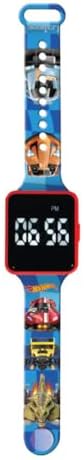 LEXIBOOK DMW060HW Hot Wheels Digital Watch 12-Hour or 24-Hour time Display Blue