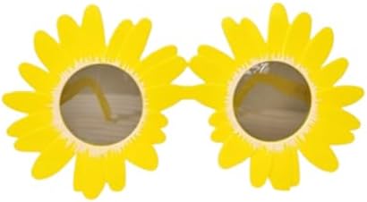 LexTex Sunflower Glasses Daisy Sunglasses Adult Halloween Sunflower Sunglasses For Funny Partie Decorative