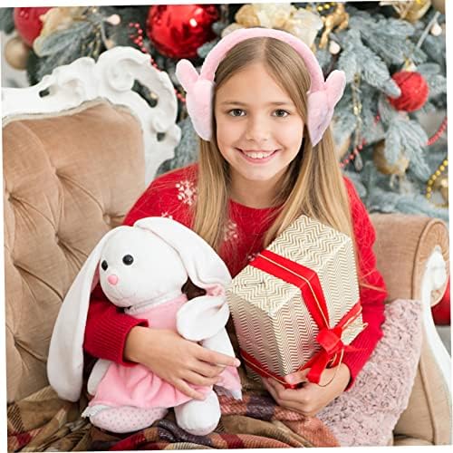 LIFKOME Ear Protector Ear Warmer Winter Ear Covers Ear Muffs Lovely Ear Muffs Winter Headwear Warm Easter Ear Caps Plush Warm Ear Covers Warm Ear Covers For White