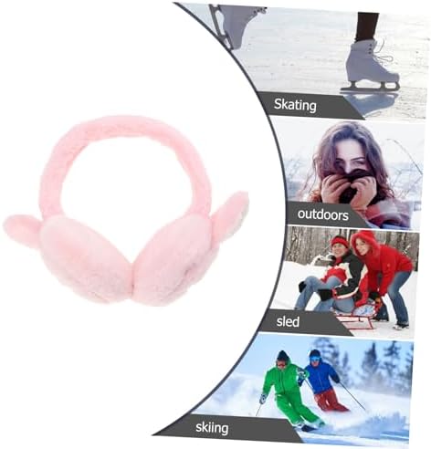 LIFKOME Ear Protector Ear Warmer Winter Ear Covers Ear Muffs Lovely Ear Muffs Winter Headwear Warm Easter Ear Caps Plush Warm Ear Covers Warm Ear Covers For White
