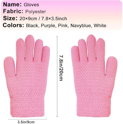 Lifwimner Kids Winter Gloves Warm Thermal Knitted Gloves For Boys Girls Fleece Thick Gloves For Cold Weather Outdoor Sports