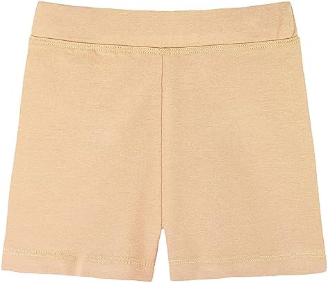 Lilax Girls' Basic Solid Soft Dance Short for Gymnastics or Under Skirts