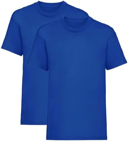 Listers Schoolwear Boys T-Shirt (Pack Of 2) 100% Cotton 1-15 Years