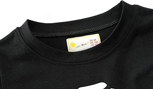 Little Hand Boys Pyjamas Set Skeleton Glow In The Dark Cotton Pjs Kids Sleepwear Halloween Outfits Toddler Clothes Age 1-7 Years