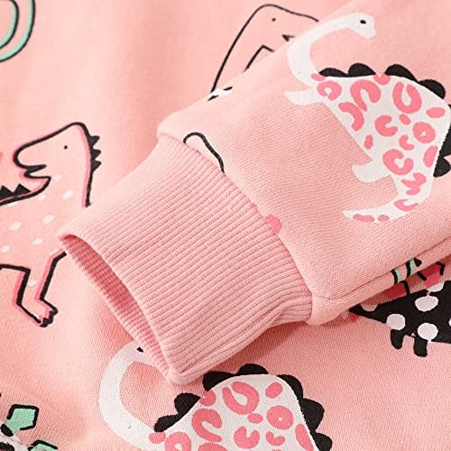 Little Hand Girls Jumpers Unicorn Cotton Crew Long Sleeved Toddler Casual Sweatshirt Top Kids Clothes Child Pullover Age 1-7 Year