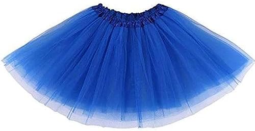 Lizzy Kids 3-Layered Tutu Skirt for Girls – Fancy Dress Ballet Dance Halloween Costume Soft Tulle Fabric with Elastic Waistband
