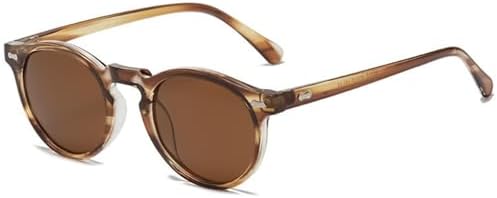 LOJUDI Kids Sunglasses Boys Girls - Polarised Round Childrens Sunglasses Mirrored Cool Style Retro Sun Glasses for UV400 Protection