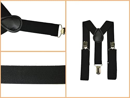 Lolitarcrafts Child Kids Suspenders And 2 Clips Sets For Boys Girls