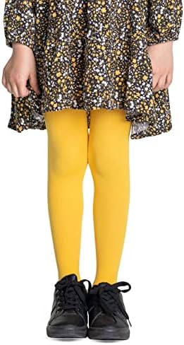 LORES Girls Kids Plain Tights Footed Ballet Dance School 40 Denier Opaque [Made in Italy]