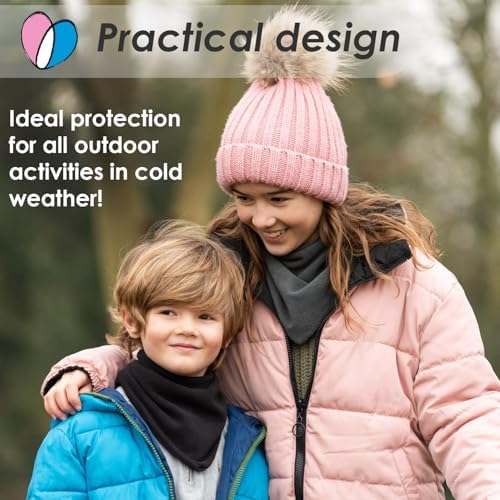 Lovjoy Baby/Toddler/Kids Warm Thermal Fleece Winter Scarf/Snood - Soft & Cozy Neck Warmer - Many Colours - Suitable For Children Of All Ages