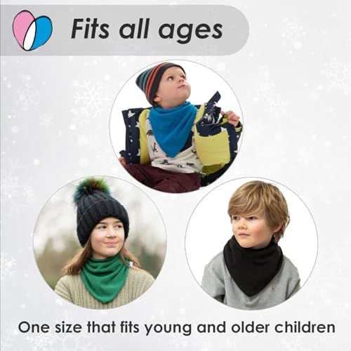 Lovjoy Baby/Toddler/Kids Warm Thermal Fleece Winter Scarf/Snood - Soft & Cozy Neck Warmer - Many Colours - Suitable For Children Of All Ages