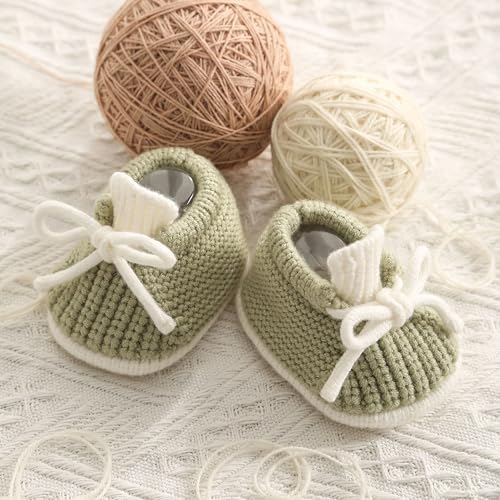 Loyfoky Baby Booties Newborn Baby Boots Cozy Toddler First Walker Shoes Soft For Infant Boys Girls