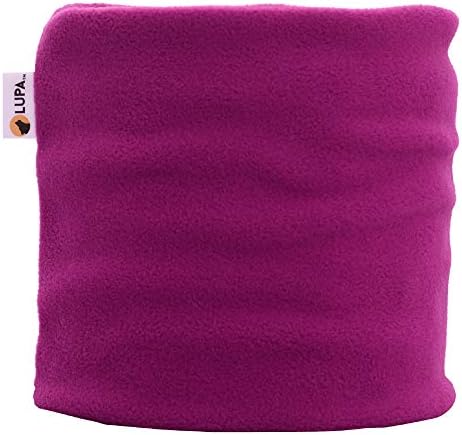 Lupa Kids Handmade Double-Layer Fleece Neck Warmer - Kids Neck Warmer for Boys & Girls - Fleece Neck Gaiter for Winter