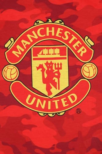Manchester United Boys Football Club Red Camouflage Long Pyjama Set