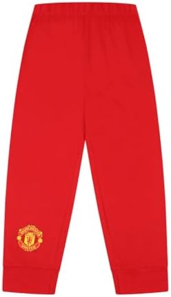 Manchester United Boys Football Club Red Camouflage Long Pyjama Set