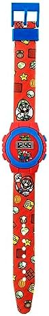 Mario Boys Digital Quartz Watch With Plastic Strap GSM4234