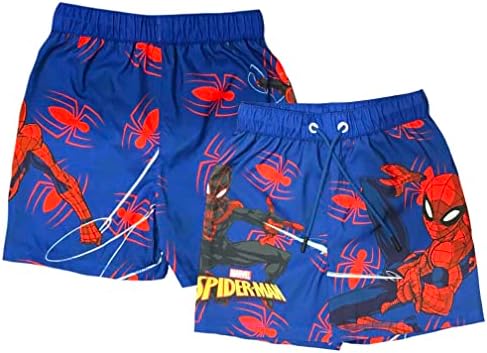 Marvel Boys Spiderman Swim Shorts Age 2-10 Years