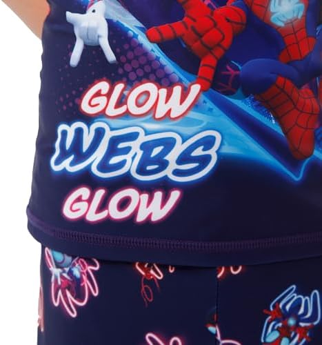 Marvel Boys Spiderman Swimming Costume Spidey And His Amazing Friends Two Piece Boys Swimsuit Ages 18 Months To 8 Years