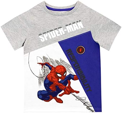 Marvel Boys Spiderman T-Shirt And Shorts Set