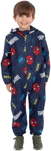 Marvel Puddle Suit Spiderman Boys Rain Suit