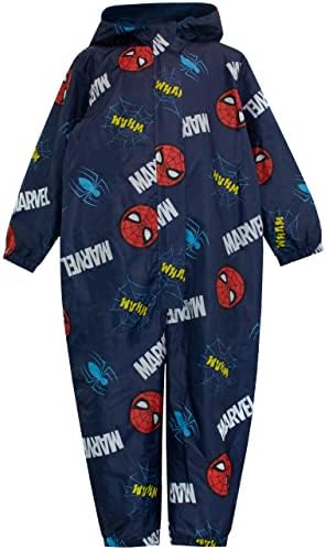 Marvel Puddle Suit Spiderman Boys Rain Suit